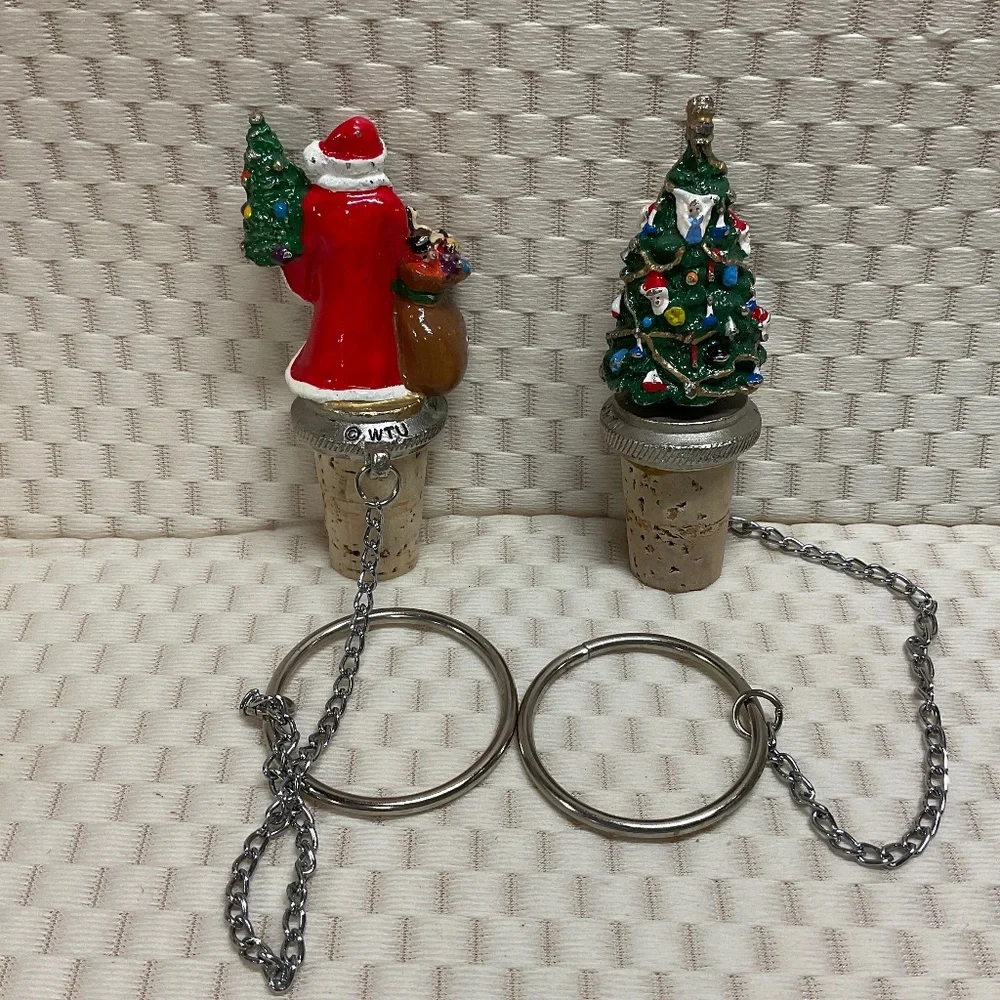 Christmas Wine Stoppers🍾🎄